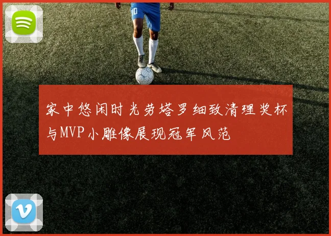 家中悠闲时光劳塔罗细致清理奖杯与MVP小雕像展现冠军风范